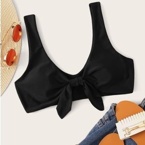 Knot Front Bikini Top